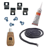 Jotul Wood Stove Glass Installation & Maintenance Kit For 156209