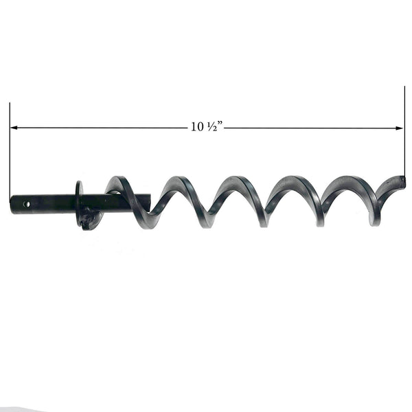 KingChii Damniss, 10.5" Auger for HWPG 456 Series Pellet Grills: KC-456-A10.5