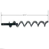 KingChii Damniss, 10.5" Auger for HWPG 456 Series Pellet Grills: KC-456-A10.5