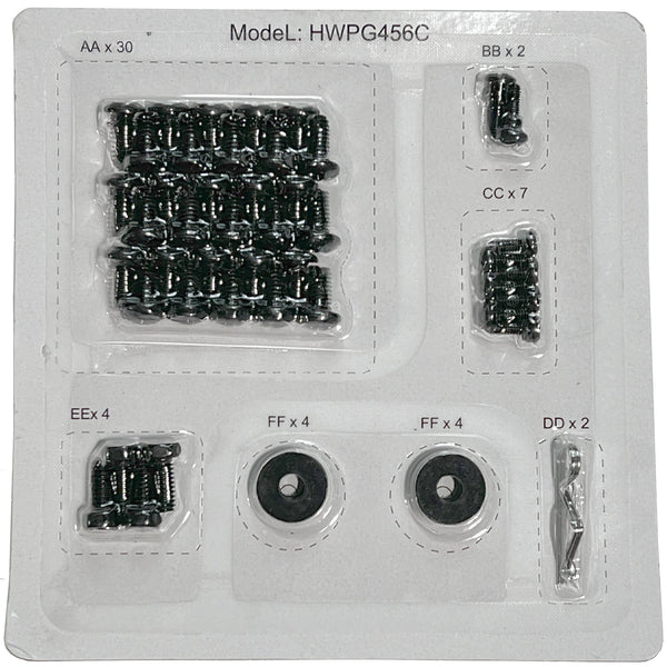 KingChii Damniss, Hardware Pack for model HWPG 456C (only) Pellet Grill: KC-456C-HWP