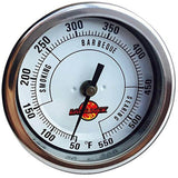 LavaLock 3" Adjustable Premium BBQ Smoker Thermometer, # ISL415