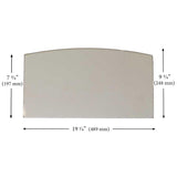 Lopi Glass (19 1/4" x 9 3/4"): 250-00462-AMP