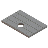 US Stove Ceramic Brick for American Harvest 6039 Pellet Stoves: 891139-AMP