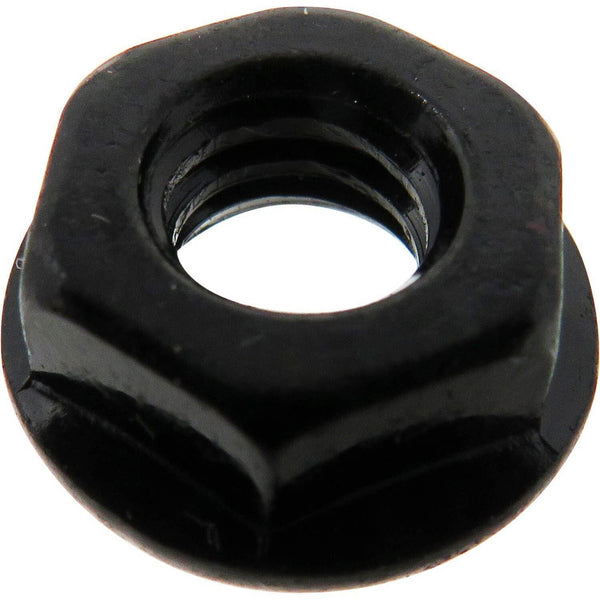 Blackstone M6 Serrated Flange Nut - Black