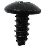 Masterbuilt Phillips Rounded Head Thread-Forming Screws, Black Zinc-Plated Steel, Number 4 Size, 1/2" Long