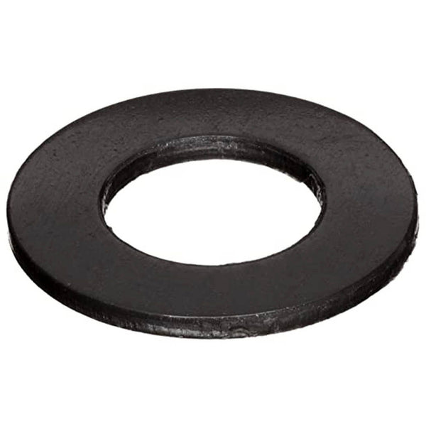 Masterbuilt Steel, Flat Washer for M6 Screw, Trivalent Black Over Zinc Finish