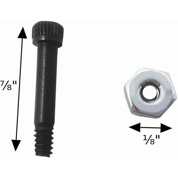 KingChii Ozark Pellet Grill Auger Motor Shaft Nut & Bolt Set