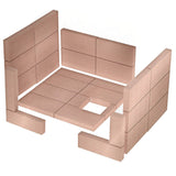 Napoleon 1400 Wood Stove Brick Set - Pumice: W580-0002-AMP