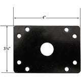 Oklahoma Joe's, Mounting Plate for Auger Motor for 900 DLX and 1200 DLX Pellet Grills: #16813-14-MOUNTING-PLATE