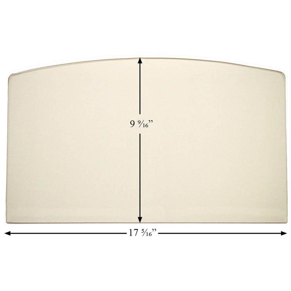 Osburn and Century Replacement Arched Glass (9 9/16" x 17 5/16"): SE63001-AMP
