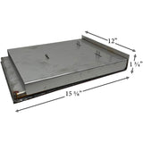 Pacific Energy Steel Baffle Box With One Blanket Installed: 80000376-AMP