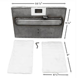 Pacific Energy Insulation Baffle Kit SS Vista: VISt BAFKIT