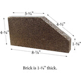 Pacific Energy Brick (8.875" x 4.375" x 1.25" with angled corner): PE6