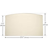 Pleasant Hearth Door Glass (12-1/2" x 9"): SRV7081-173-AMP