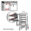 Pit Boss Cooking Grid Support Bracket for Vertical Smokers, (32516) PBV23-05