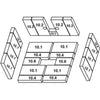 Quadra-Fire 3100 FS ACT Step Top Complete Brick Kit: 831-1820