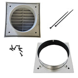 Quadra-Fire Wood Stove Outside Air Kit: OAK-ACC-AMP