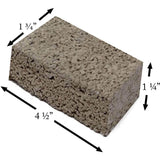 Pumice Firebrick For Stoves and Fireplaces (4.5" x 1.75" x 1.25”) PUMICE-BRICK-52