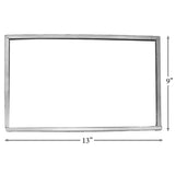 Russo Wood Stove 9" x 13" Frame Kit - Silver: R-090-1067-AMP