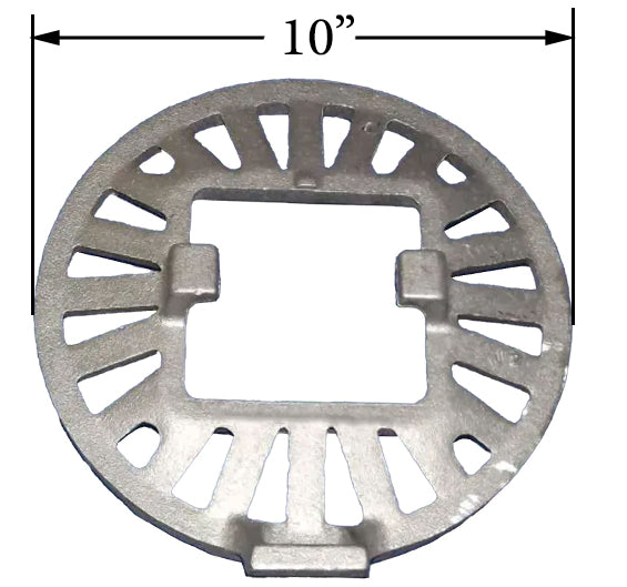 Russo Wood Stove #2 Coal Shaker Disc: R-DISC2