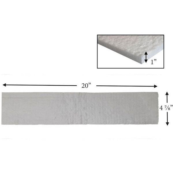 SBI Enerzone Baffle Insulation Blanket (20" x 4 7/8" x 1"): 21218-AMP