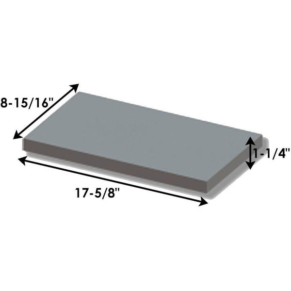SBI Enerzone & Flame Baffle Board (17-5/8" X 8-15/16" X 1-1/4"): 21298 -AMP