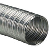 2" Aluminum Flex Pipe For outside air venting only (10FT): 2PVP-10