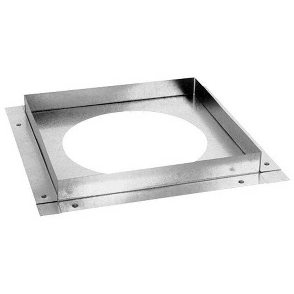 Simpson Duravent Ceiling Fire Stop Direct Vent 6-5/8 " Galvanized: 46DVA-FS