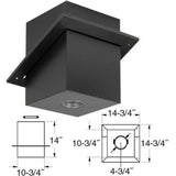 4" Cathedral Ceiling Support Box, Simpson PelletVent PRO: 4PVP-CS