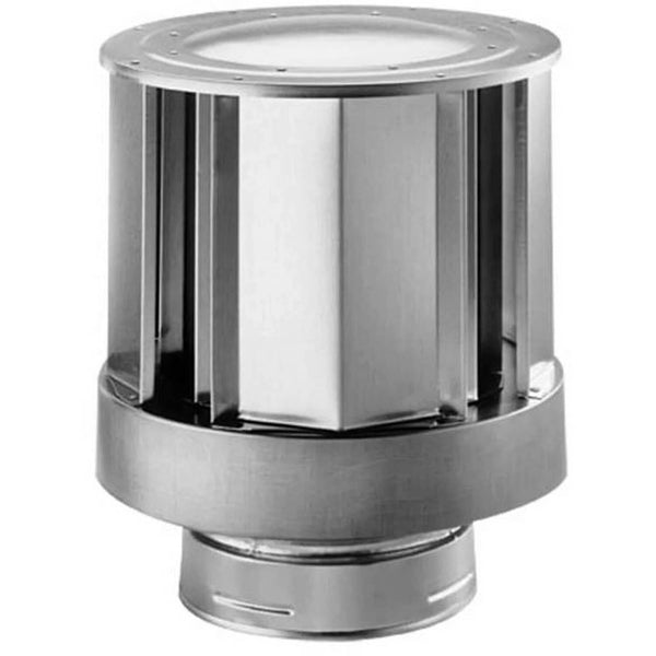 DuraVent DirectVent Pro 5'' High-Wind Vertical Termination Cap: 58DVA-VCH