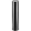 DuraVent 6" Diameter DVL Stove Pipe Double Wall Adjustable Sleeve 40"-68", Black: 6DVL-68TA