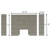 St Croix Steel Brick Kit, Afton Bay, Lincoln SCR # 80P53980