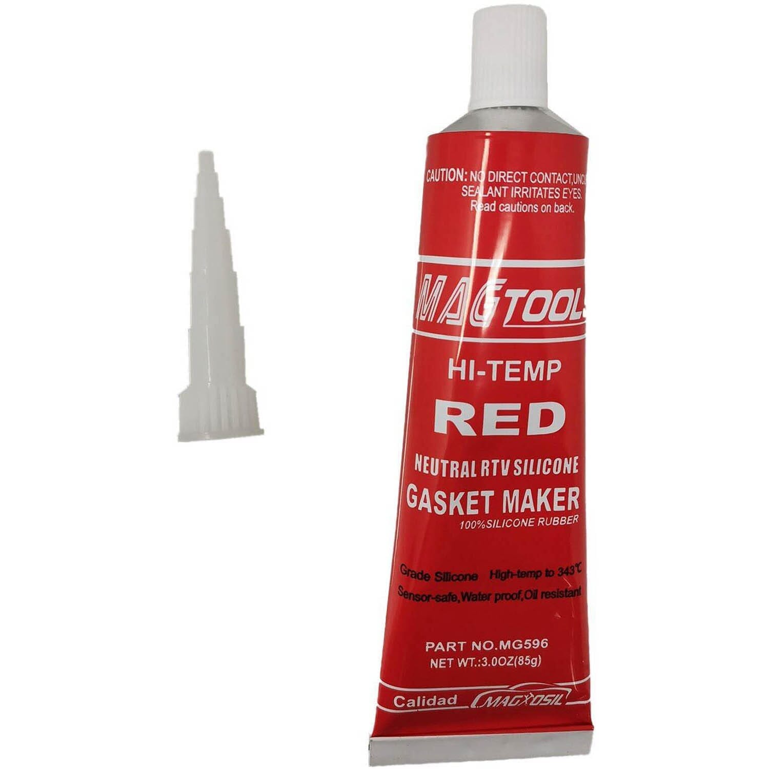 Red Devil High Temp Rvt High Temp Red RTV Silicone Gasket Maker: RTV-RED