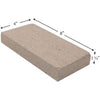 Pumice Firebrick For Stoves and Fireplaces (8” x 4” x 1.25”): PUMICE-BRICK-102