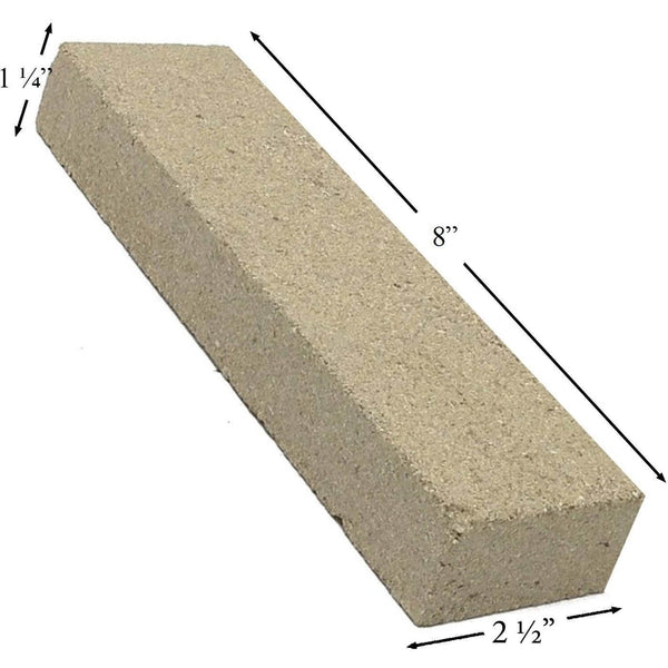 Pumice Firebrick For Stoves and Fireplaces (8” x 2.5” x 1.25”): PUMICE-BRICK-99