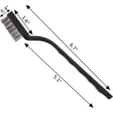 Mini Coarse & Firm Stainless Steel Wire Cleaning Brush, BRSH001