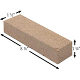 Clay Firebrick (8.875" x 1.5" x 1.25"): CLAY-BRICK-11