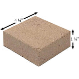 Clay Firebrick (4.25" x 4.25" x 1.25"): CLAY-BRICK-15