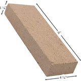 Clay Firebrick (9" x 4.25" x 1.25"): CLAY-BRICK-19