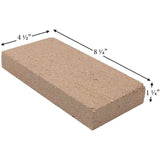 Clay Firebrick (8.25" x 4.5" x 1.25"): CLAY-BRICK-30