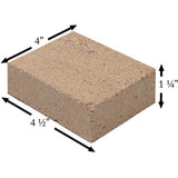 Clay Firebrick (4.5" x 4" x 1.25"): CLAY-BRICK-55