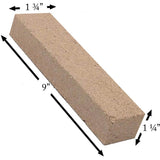 Clay Firebrick (9" x 1.75" x 1.25"): CLAY-BRICK-8