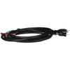 3-Prong AC Grounded Power Cord With Ring Terminal Ground