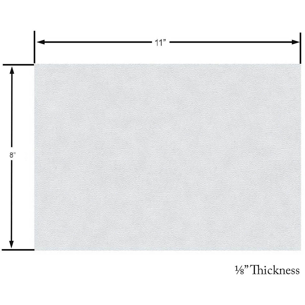 Maniglass Generic Gasket Paper. Cut To Fit, 11 x 8 x 1/8