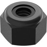 Black Oxide 18-8 Stainless Steel Nylon-Insert Locknut 8-32 Thread Size (NUT-4)