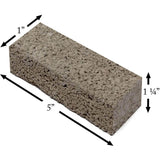 Pumice Firebrick (5" x 1" x 1.25"): PUMICE-BRICK-9