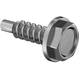 1/4" Hex Head #6, Stainless, Self Tapping Screw For Metal (SCREW-5)