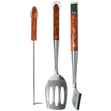 Traeger Stainless Steel 3 Piece Grilling Tool Set, BAC433