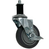 Traeger Square Stem, 4" Wheel Caster w/ Brake: XL (BBQ15001), HDW044