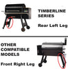 Traeger Caster Leg Assembly Slanted: KIT0140-AMP